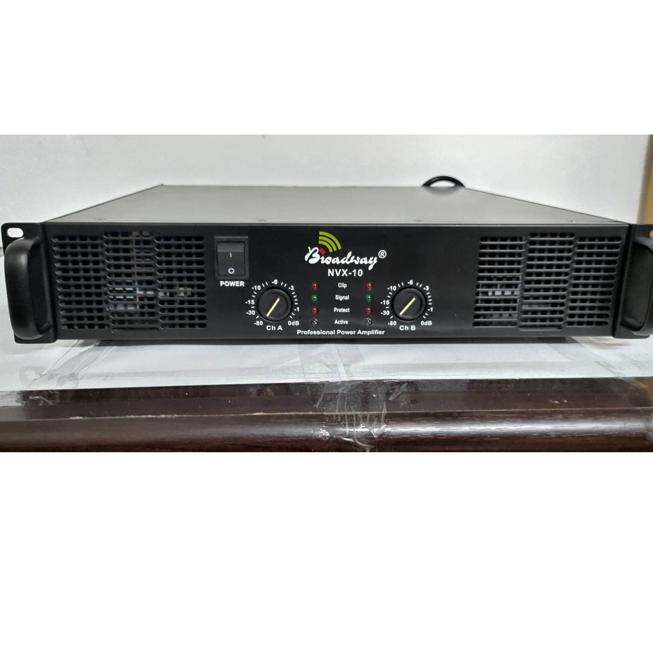 Broadway Power Amplifier NVX10 800Wx2 Shopee Philippines