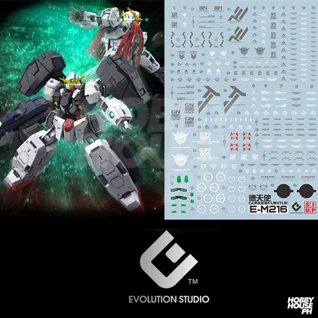 Gundam EVO Studio MG Gundam Virtue Fluorescent Waterslide Decals