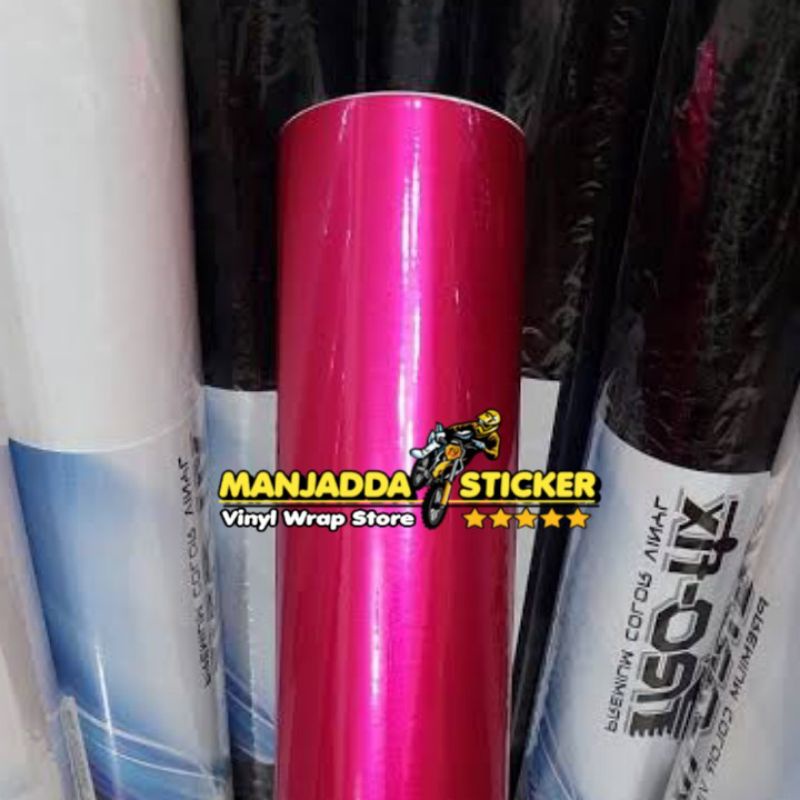 Pink CANDY Metallic Motorcycle Sticker | Shopee Philippines