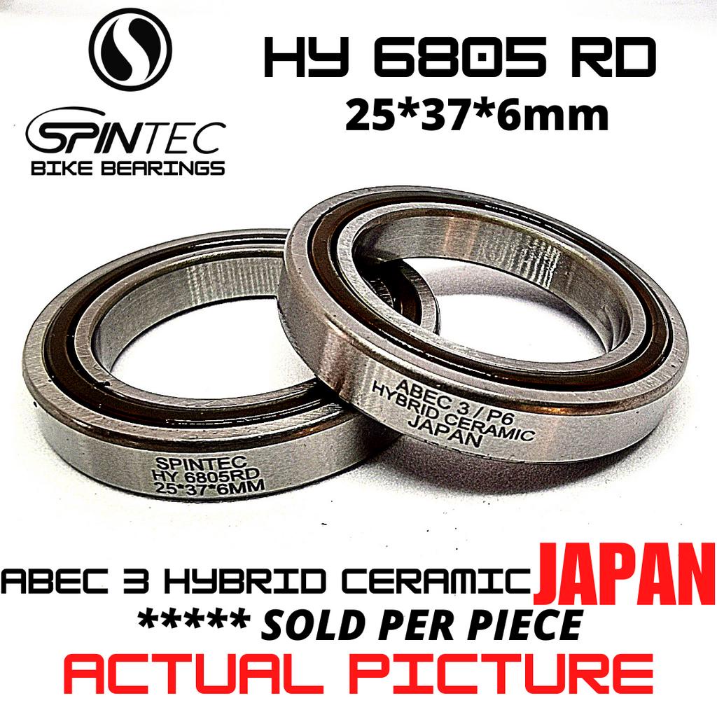 SPINTEC HY 6805 RD HYBRID CERAMIC JAPAN Bearings for Bike Bottom ...