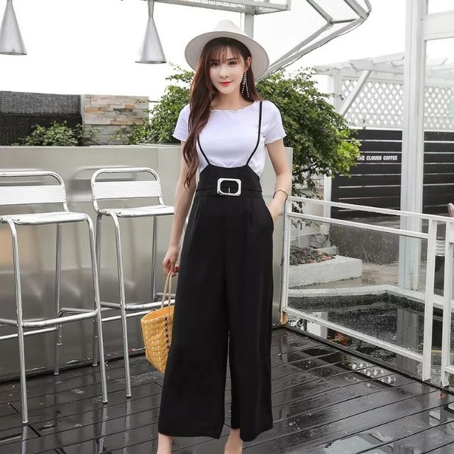 Jumper Set Korean Fashion Style Not Include T shirt Jumpsuit Romper Shopee Philippines