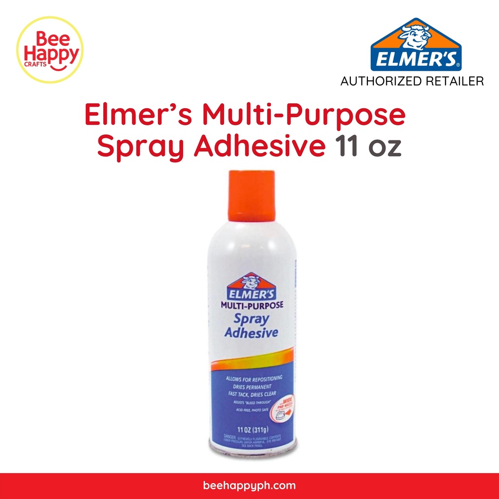 Elmer’s MultiPurpose Spray Adhesive 11 oz Shopee Philippines