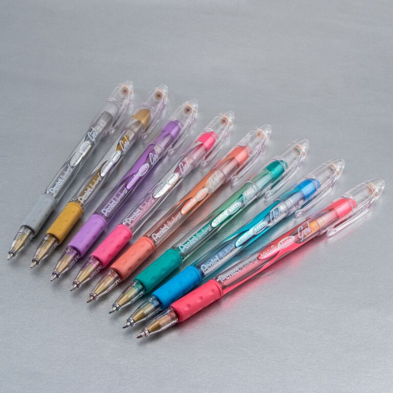 Pentel Sunburst Metallic Gel 0.8mm Pentel Sunburst Metallic Gel
