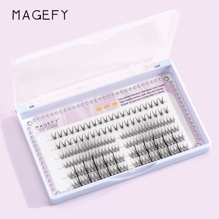 MAANGE Eyelash Extension Set Fishtail Sandwich Lashes Natural 7290 ...