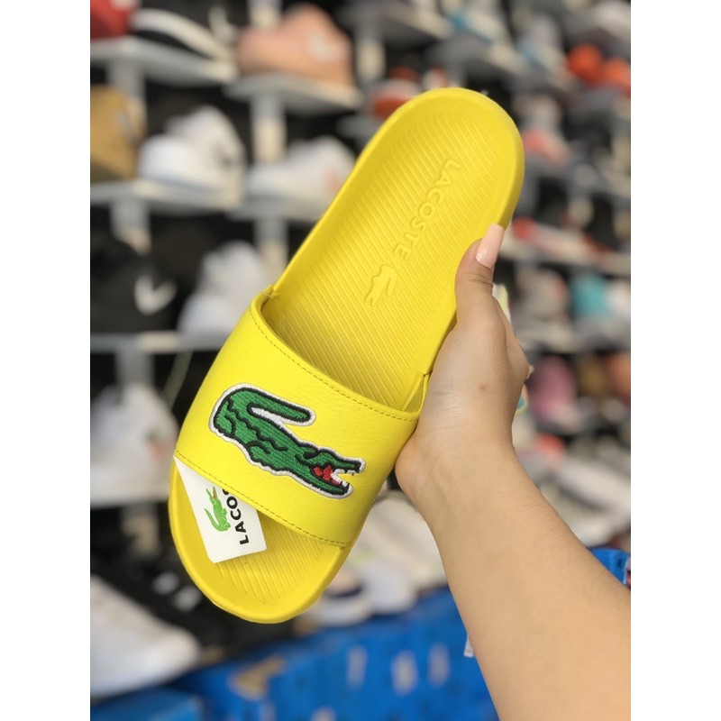 Lacoste 2024 yellow slides