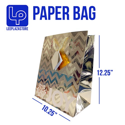 Metallic Gold Paper Bag/Paper bag for gift Shopee Philippines