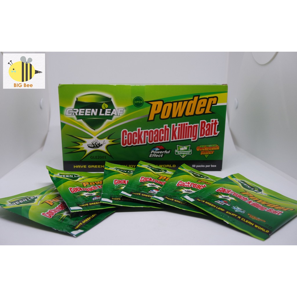 Shop green leaf powder cockroach for Sale on Shopee Philippines