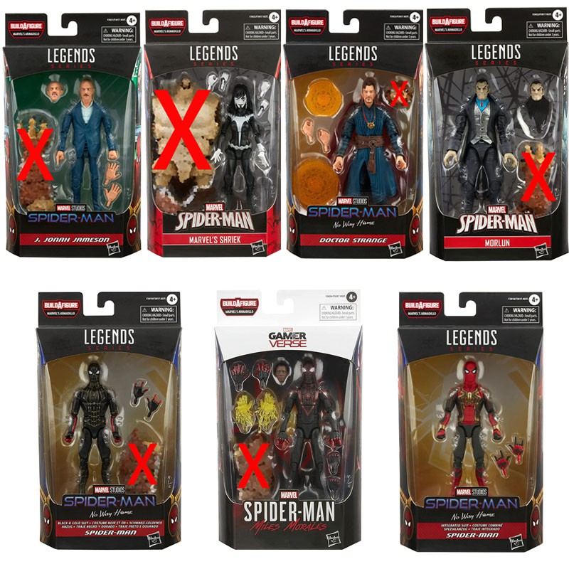 Hasbro Spider-Man Marvel Legends 6-Inch Series Black Gold Suit Spider ...