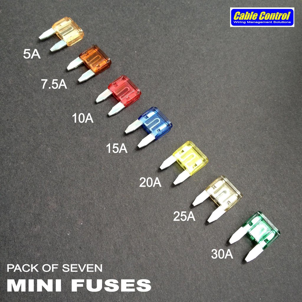 Cable Control Fuse for Mini set of 7 pcs | Shopee Philippines