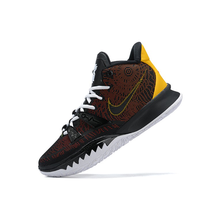 100 Original Nike Kyrie 7 Alien Black Yellow Sports Basketball Shoes for Men Women