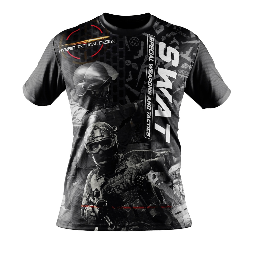 fashion Hybrid Tactical Swat Design Sublimation Tshirt | Baju Jersey ...