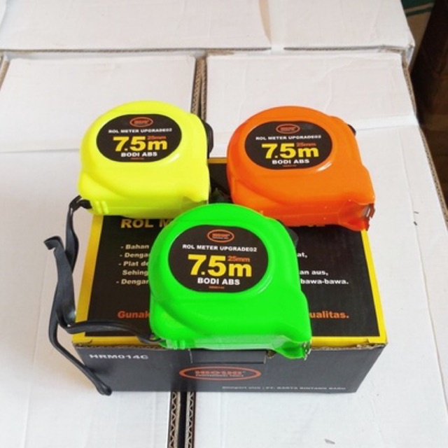 Hioshi Meter Roll Building 7,5 Meter ABS | Shopee Philippines