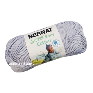 Bernat Softee Baby Cotton Yarn - Soft Plum