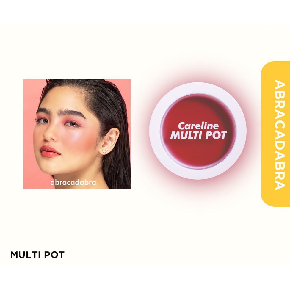 Careline Multi Pot (Multi use, Blush on, Eyeshadow, Longwearing, Makeup