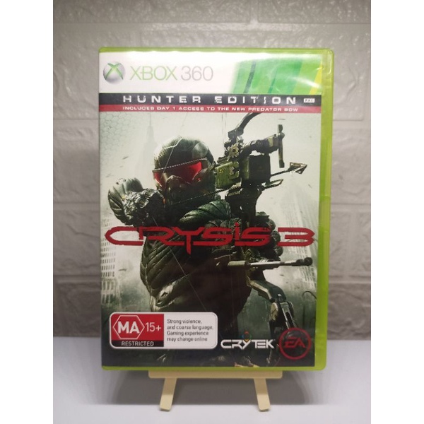 Jeu Xbox 360 - Crysis 3 Hunter Edition - Version PAL (France) - Bon état, Boîtier Et Livret Inclus