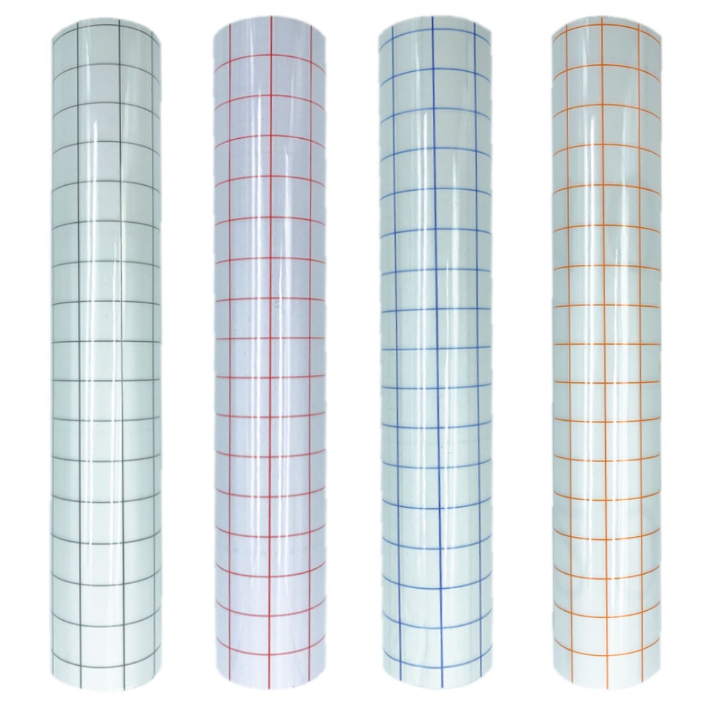 12" x 39" Transparent Medium Tack Transfer Application Paper Tape