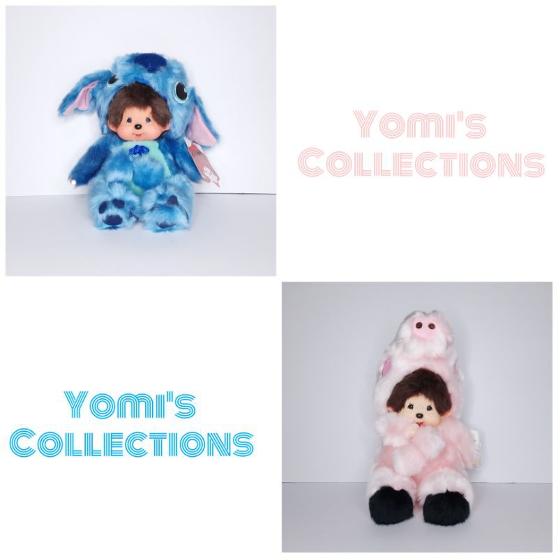 Cartoon Monchhichi Stitch Plush Doll Kawaii Soft Plush Doll Toy For  Children