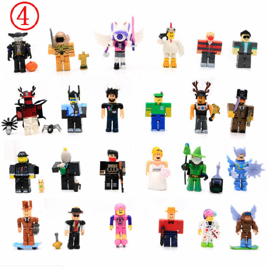 ☋24pcs/set Robloxing Adopt Me MeepCity Jailbreak Toys Virtual World ...