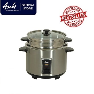 Asahi Rice Cooker RC-84 | 1.5L 8 cups Rice Cooker Glass cover with ...