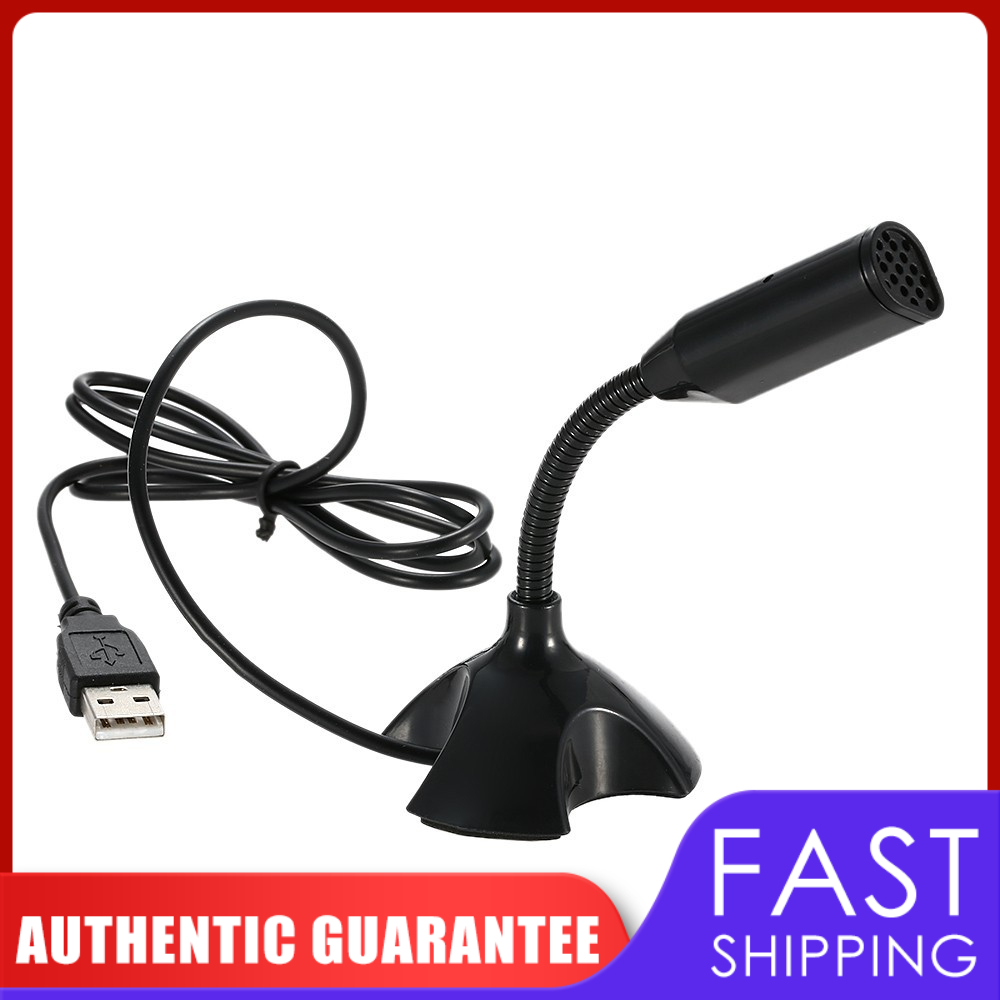 (Fast Shipping)Ready Adjustable USB Laptop Microphone Mini Studio