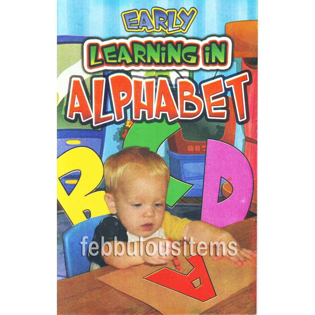 Early learning in Alphabet Small book Size | Shopee Philippines