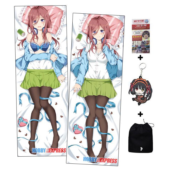 Hobby Express Anime Dakimakura Pillow Cover Miku Nakano Shopee Philippines