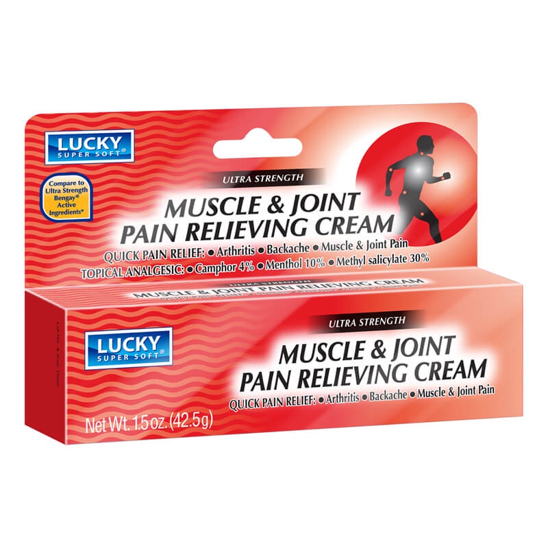 Lucky Super Soft Muscle And Joint Pain Relieving Cream 42.5g Shopee