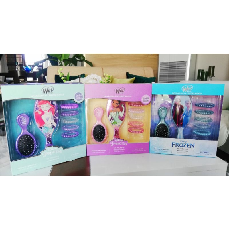 Disney Wet Brush Detangling Accessory Bundle (Original) Shopee