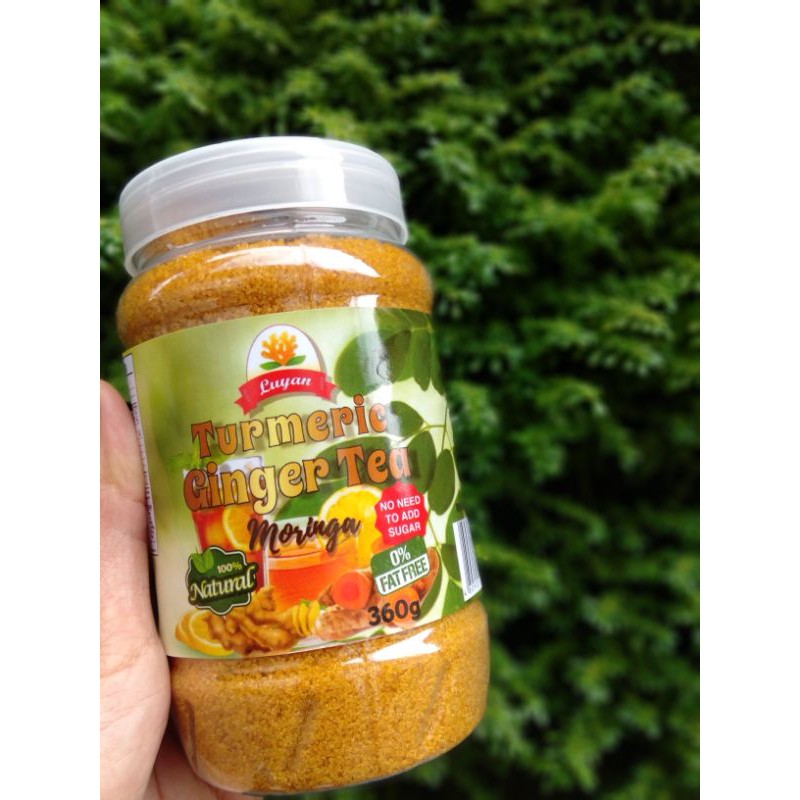 Luyan Turmeric Ginger Tea Moringa Shopee Philippines