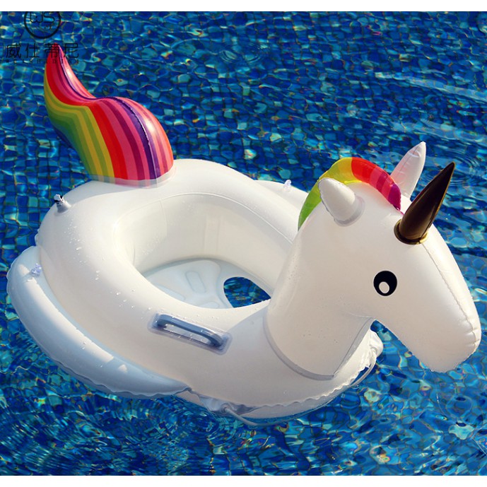 Unicorn Kids Floater Rainbow Unicorn Inflatable Floater Kids Shopee