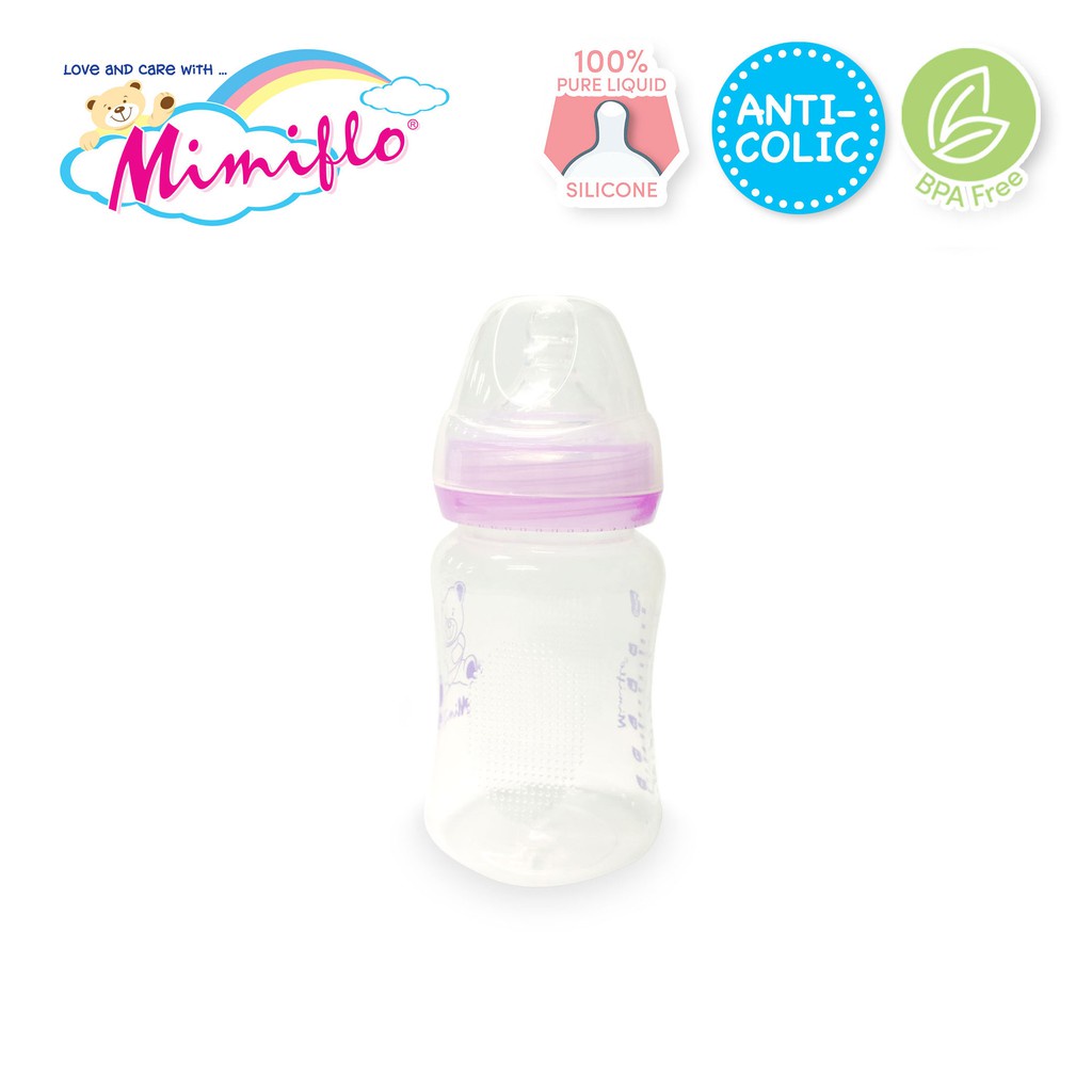 Mimiflo wide best sale neck bottle