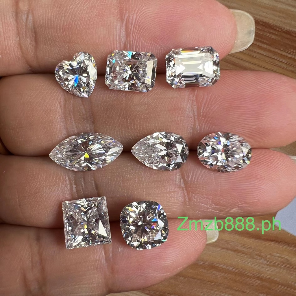 Moissanite VVS1 Pierre Précieuse avec Certificat GRA Taille