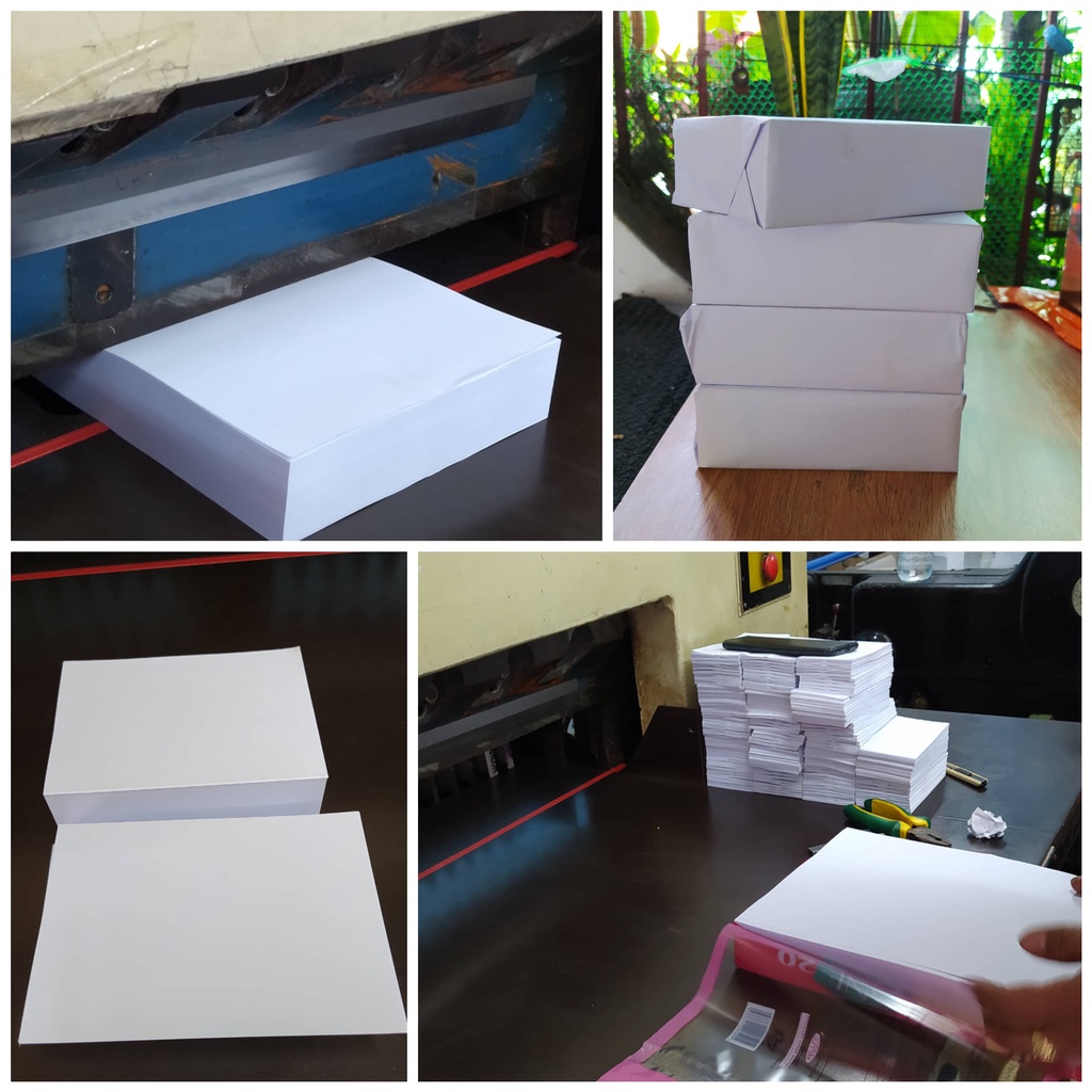 Coupon Bond Paper A6 Size 500 Sheets 14 Bond Paper Size Waybill Machine Cut Shopee 0716