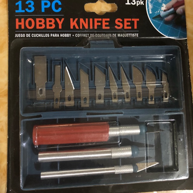 13 Pc. Hobby Knife Set