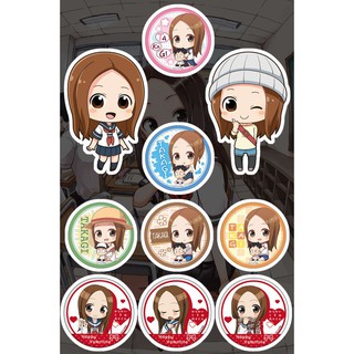 Karakai Jouzu no Takagi-san Sticker for Sale by matsumayuyu