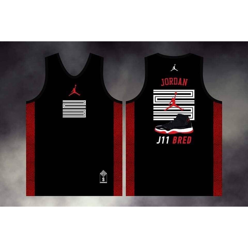 Michael JORDAN Jersey J11 BRED SHOES JORDAN SHOES Emphire Edition