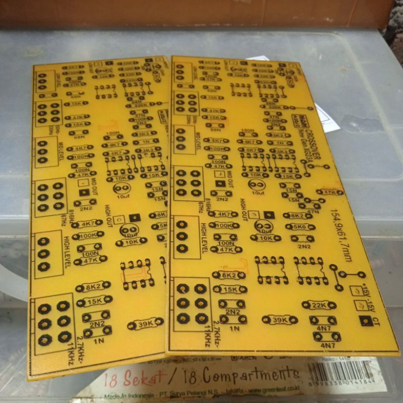 Pcb CROSOVER 3 WAY LOW MID HIGH | Shopee Philippines