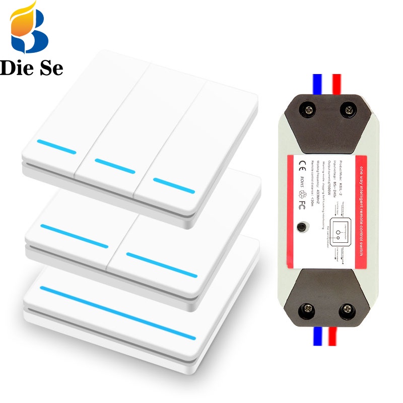 433Mhz Wireless remote control Switch AC 110V 220V RF relay controller ...