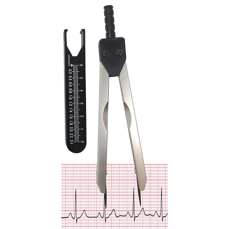SELA EKG ECG Caliper Electrocardiogram Divider ECG Calipers with Ruler ...