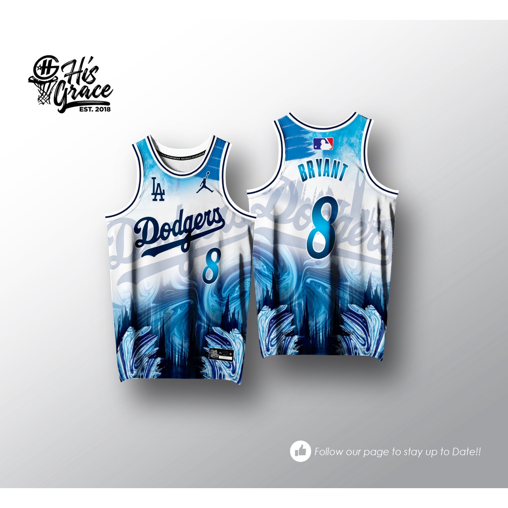 FULL SUBLIMATION HISGRACE CONCEPT JERSEY DODGERS JERSEY customzed name and number Shopee Philippines