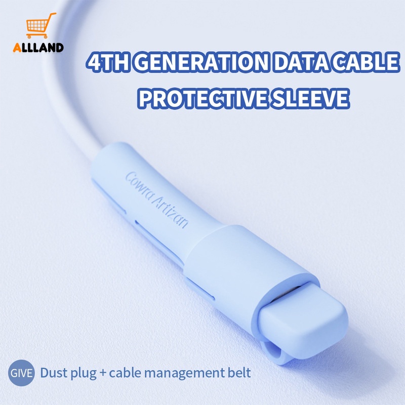 Data Cable Protector Cord Sleeve For for Android Type C USB/ Both Ends