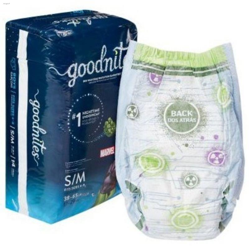 Disposable Diapers♧♞LTB: GOODNITES Big Kids Nighttime Underwear Pull-ups  Training Diaper 17-25kgs