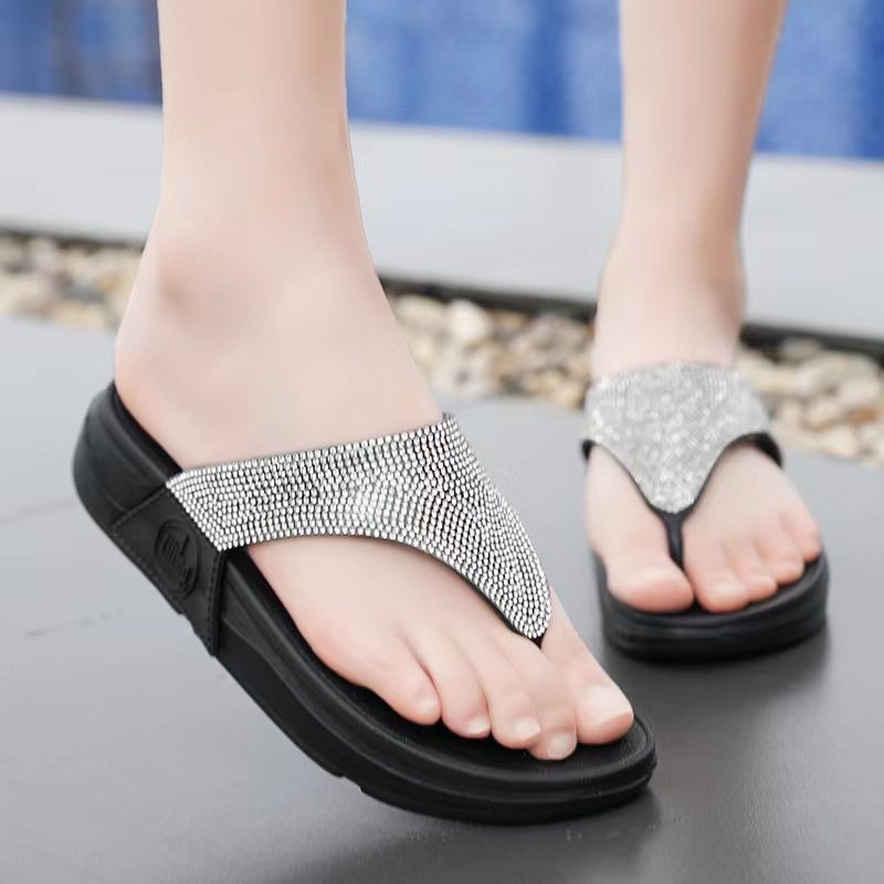 NEW summer two strap rubber slippers footwear women shoes Shopee