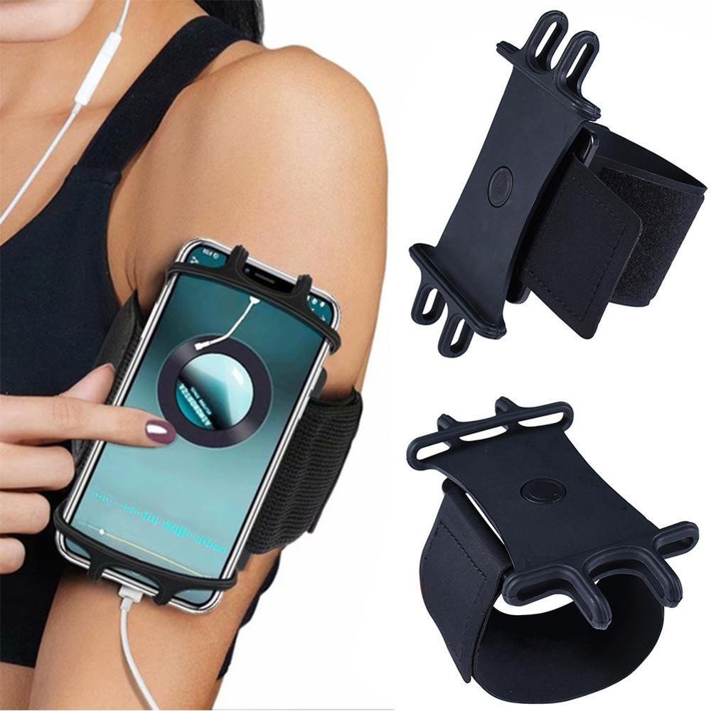 Mobile Phone Running Phone Bag Wristband Belt Jogging Cycling Arm Band  Holder Wrist Strap Bracket Stand
