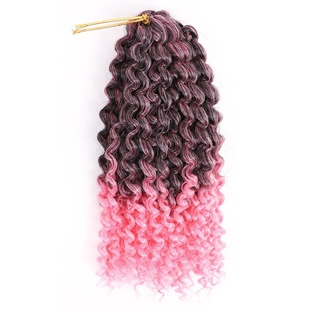 Synthetic Marly Bob Hair Extensions Ombre Marly Jerry Curl