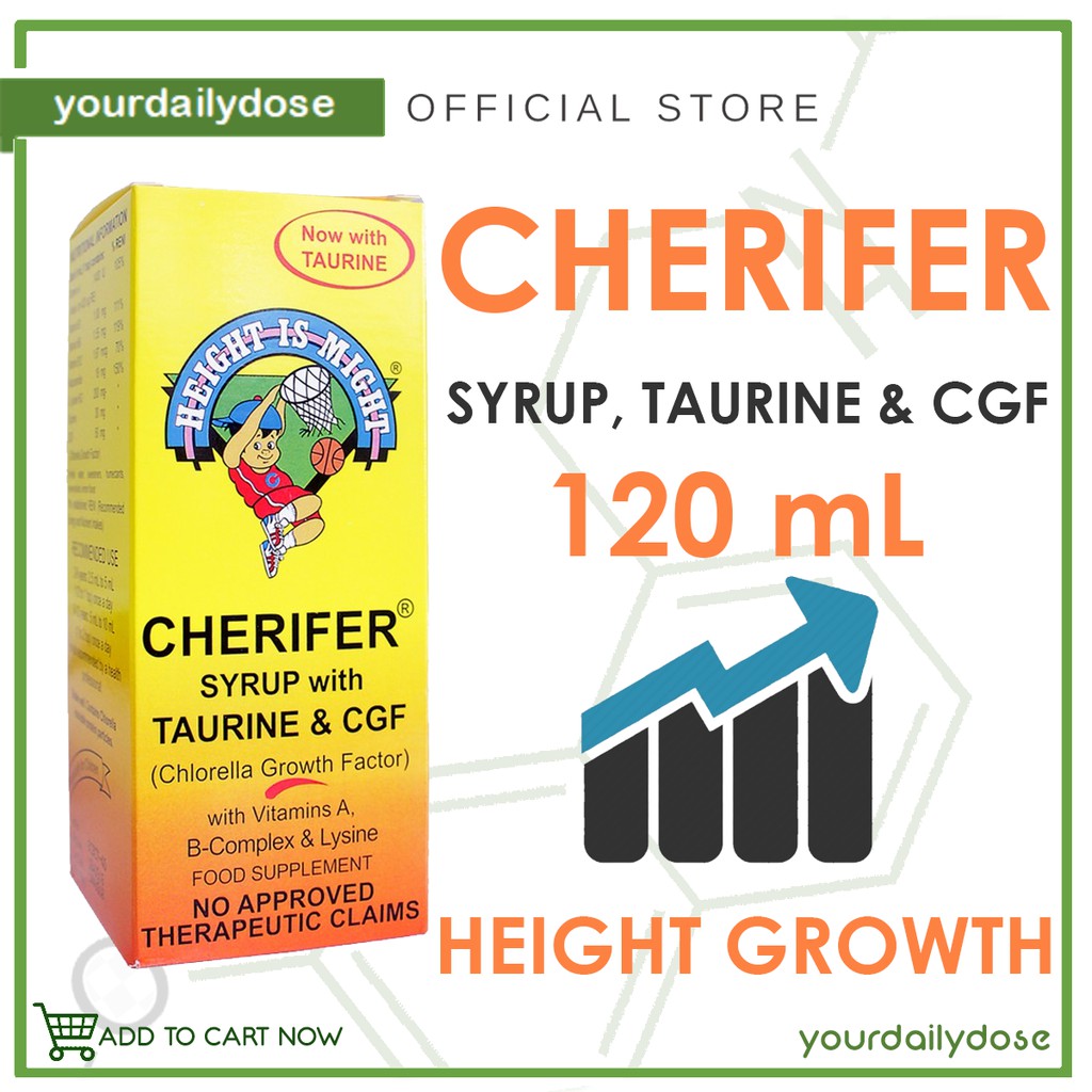 On hand Cherifer Syrup with Taurine CGF promotes Immune and