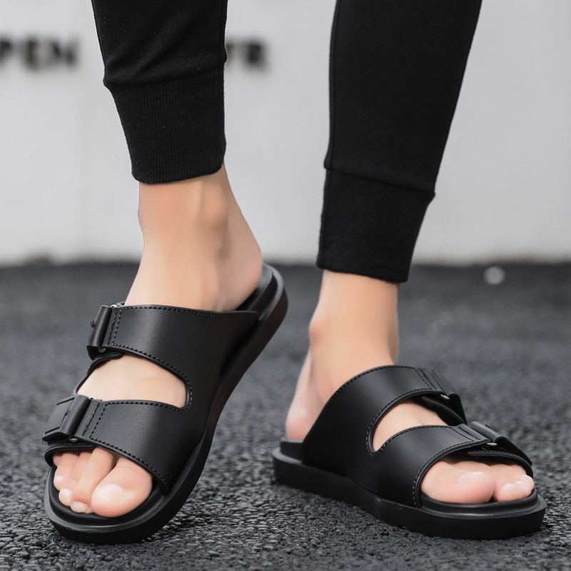 Korean fashion Men's and women's for slippers | Shopee Philippines