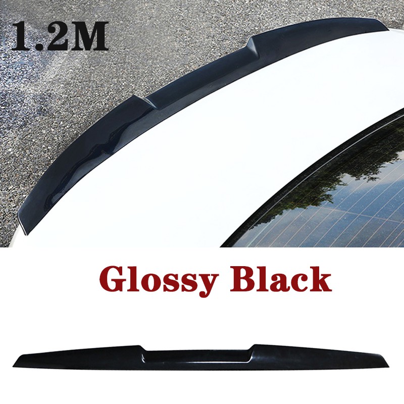 1.2M Universal Rear Trunk Spoilers Car Racing Rear Tail Spoiler Wing