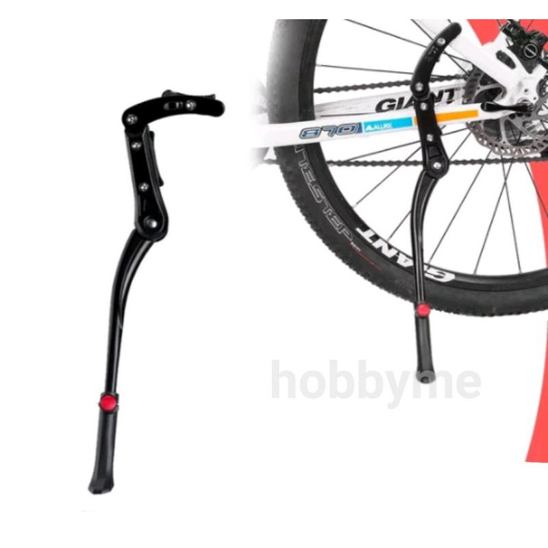 Standard Side Bike Double Clamp Aluminum Kickstand Adjustable Clamp ...