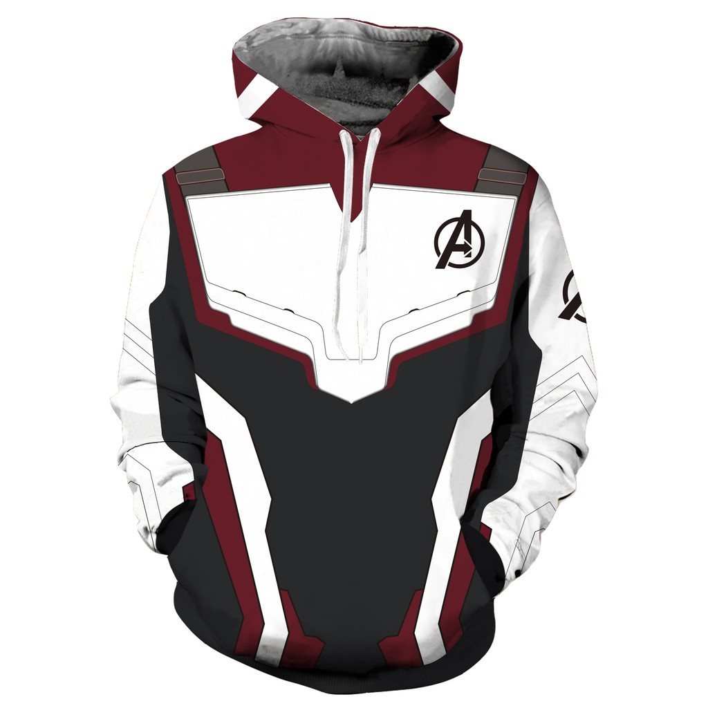 Newest The Avengers Endgame Quantum Realm Hoodie Jacket Shopee